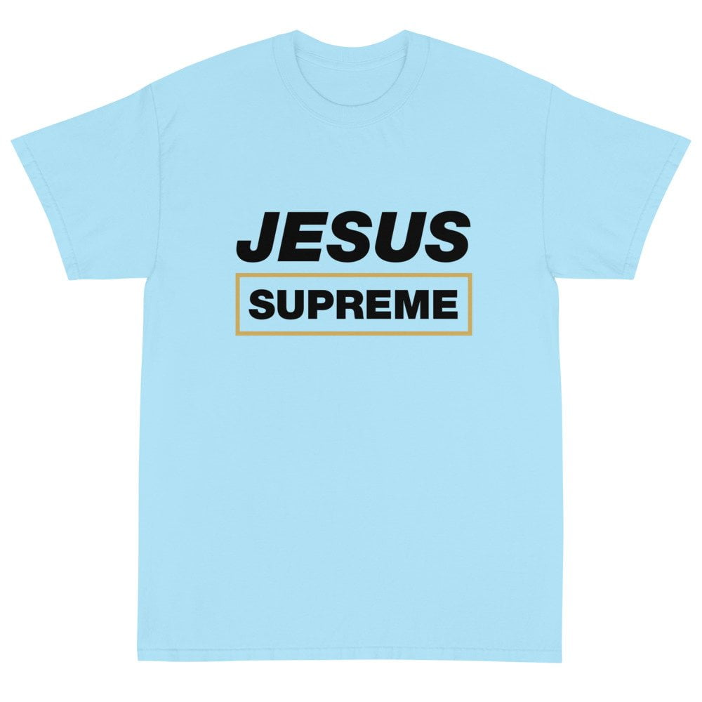 Short Sleeve T-Shirt - Jesus Supreme (light) - Imagen 3