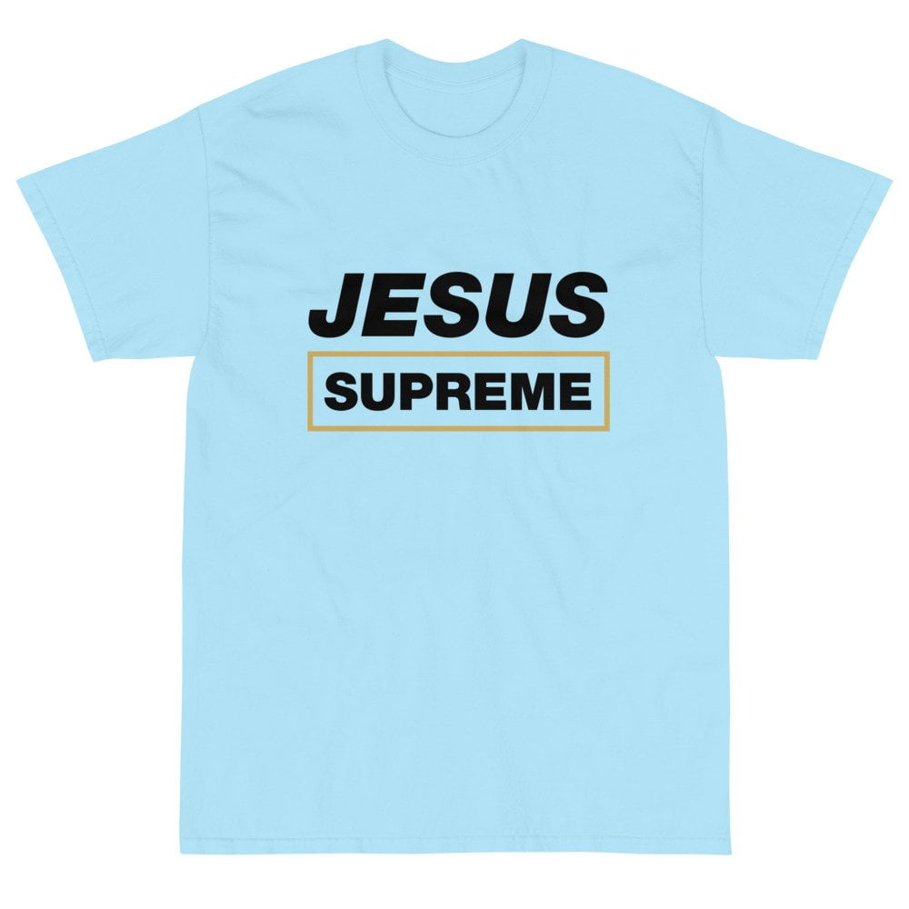 Short Sleeve T-Shirt - Jesus Supreme (light) - Imagen 4
