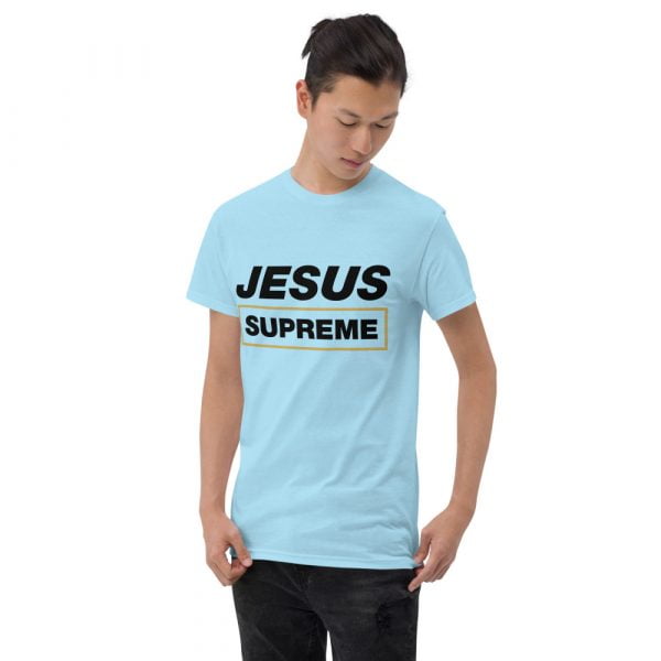 Short Sleeve T-Shirt - Jesus Supreme (light) - Afbeelding 5