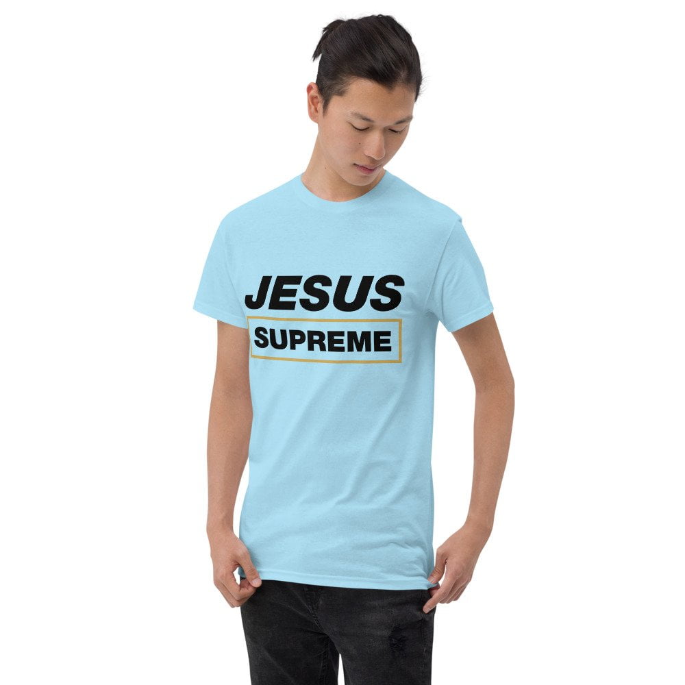 Short Sleeve T-Shirt - Jesus Supreme (light) - Imagen 5