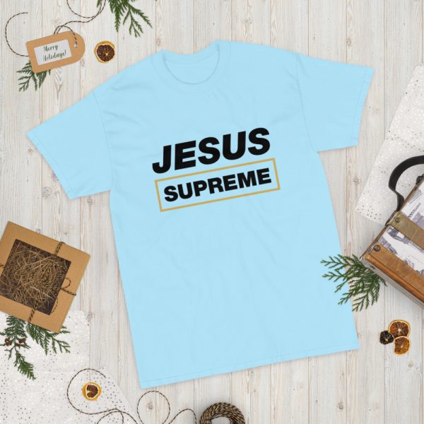 Short Sleeve T-Shirt - Jesus Supreme (light) - Afbeelding 6