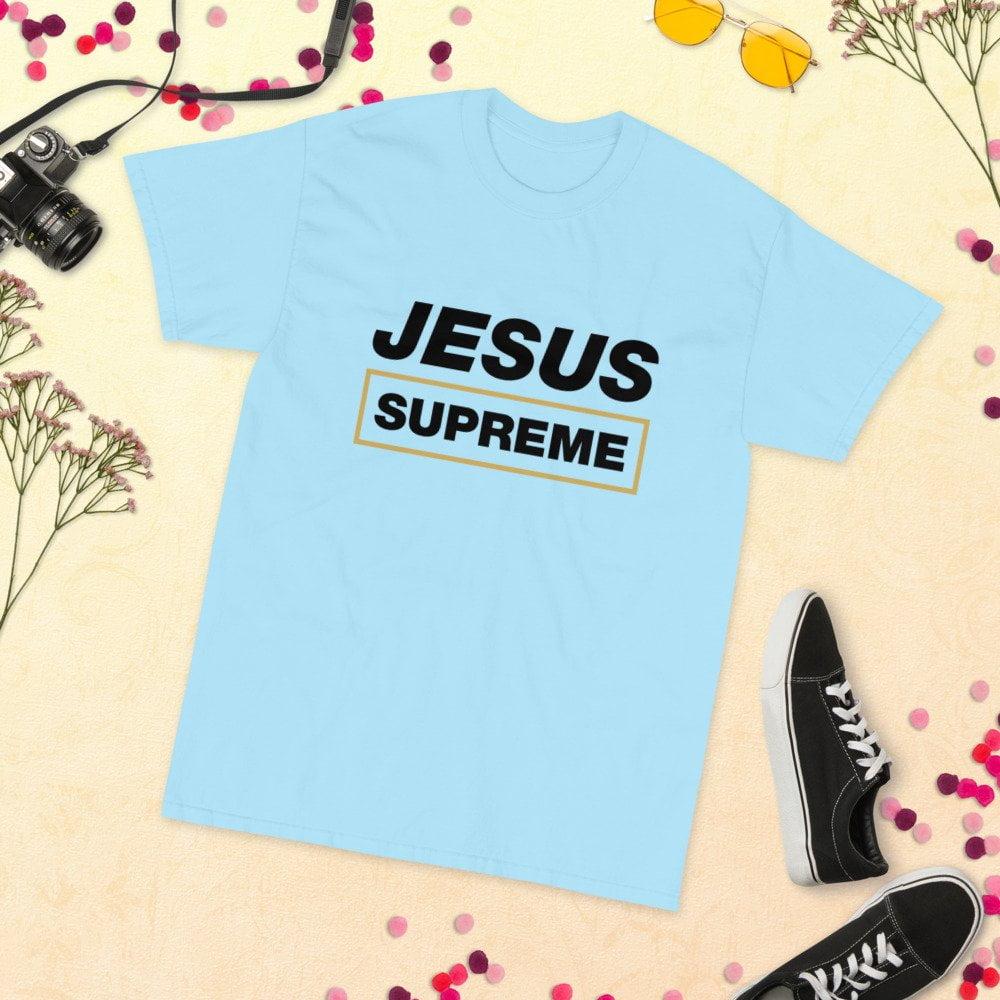 Short Sleeve T-Shirt - Jesus Supreme (light) - Imagen 7