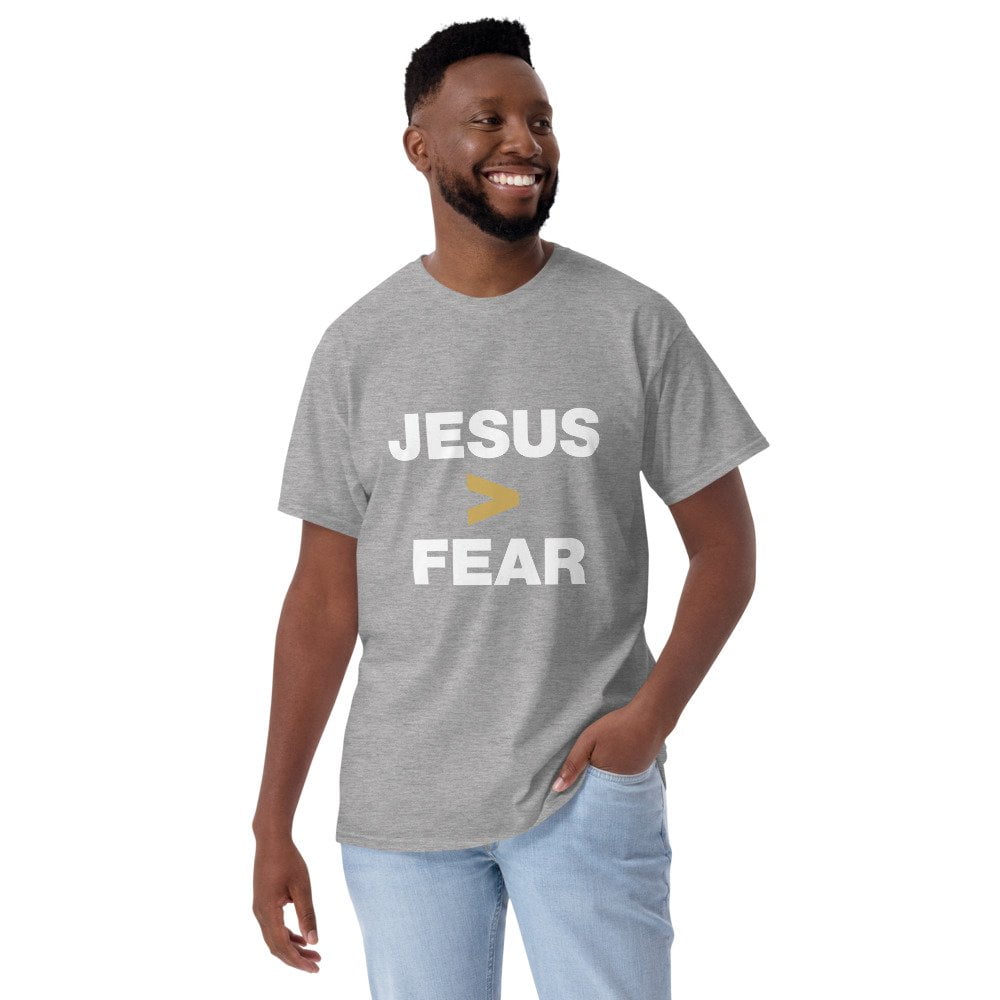 Short Sleeve T-Shirt - Jesus > Fear - Image 11