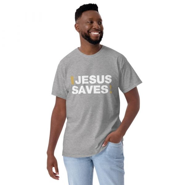 Short Sleeve T-Shirt - Jesus Saves! - Image 8
