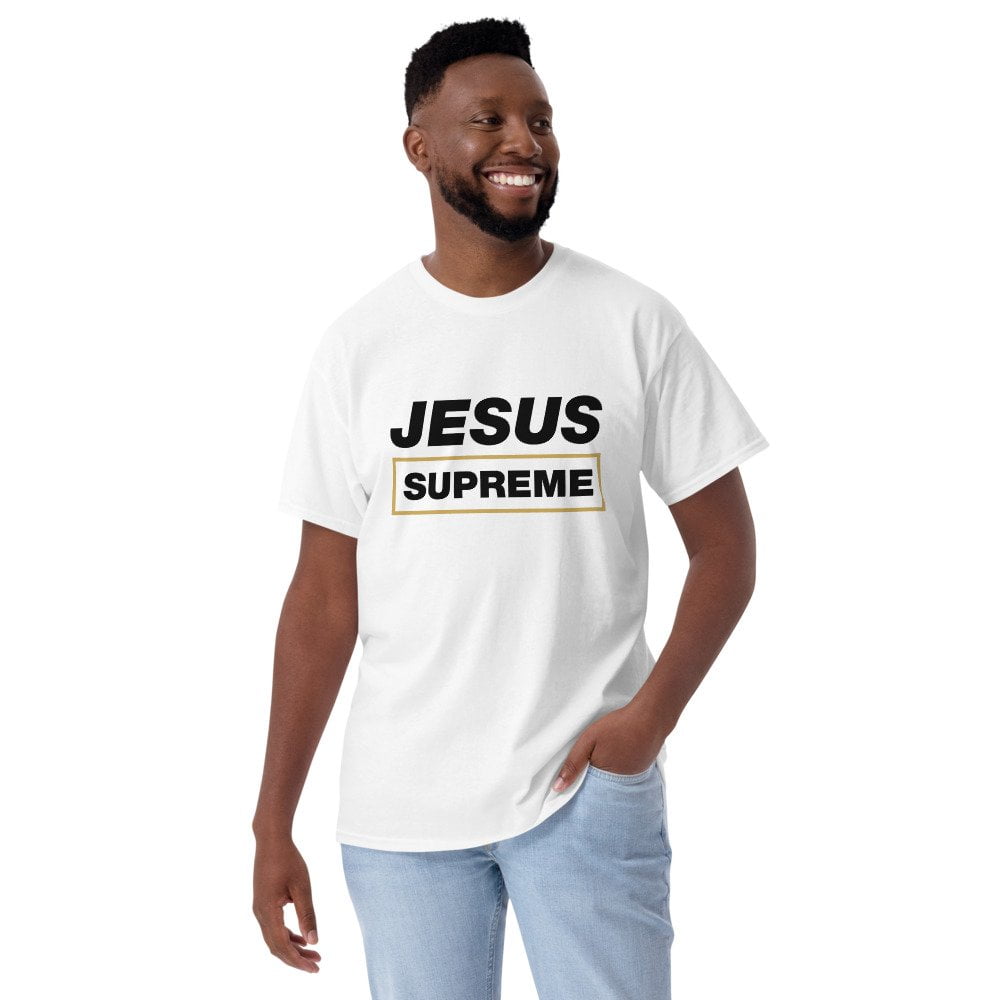 Short Sleeve T-Shirt - Jesus Supreme (light) - Imagen 12